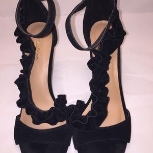 Black Suede Heels